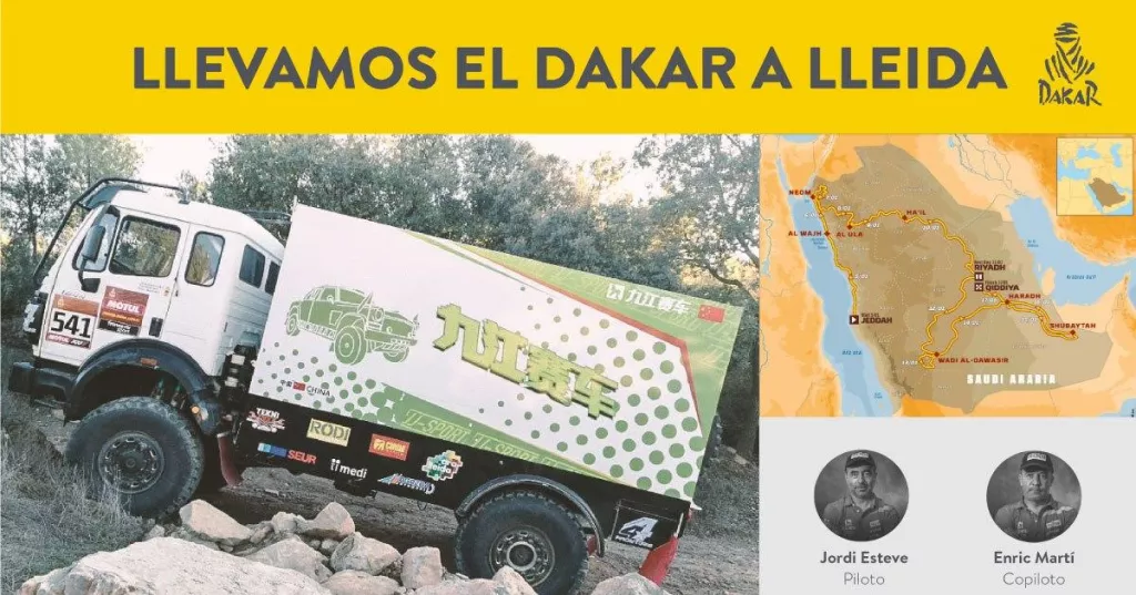 Portem el Dakar 2020 a Lleida