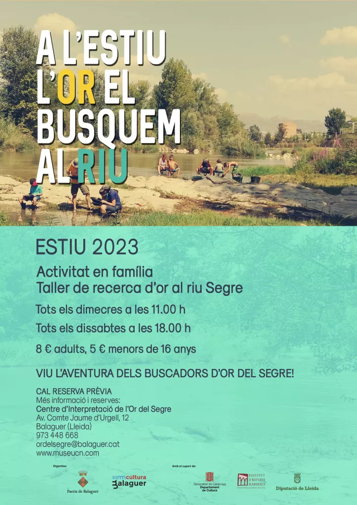 A l'estiu l'or el busquem al riu