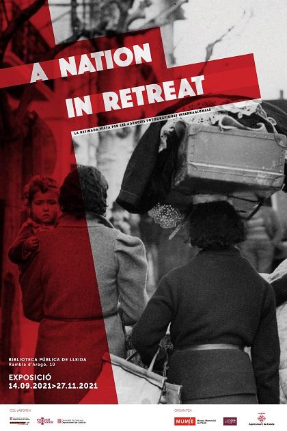 A Nation in Retreat, La Retirada vista per les agències fotogràfiques internacionals