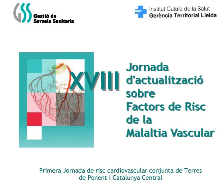 Jornada d'actualització sobre Factors de Risc de la Malaltia Vascular