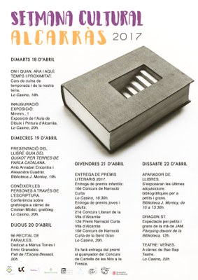 Entrega de Premis Literaris 2017