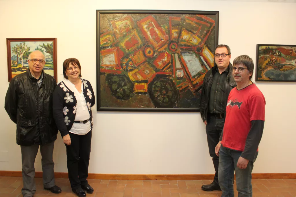 El quadre 'Lligadora' de Lluís Trepat.
