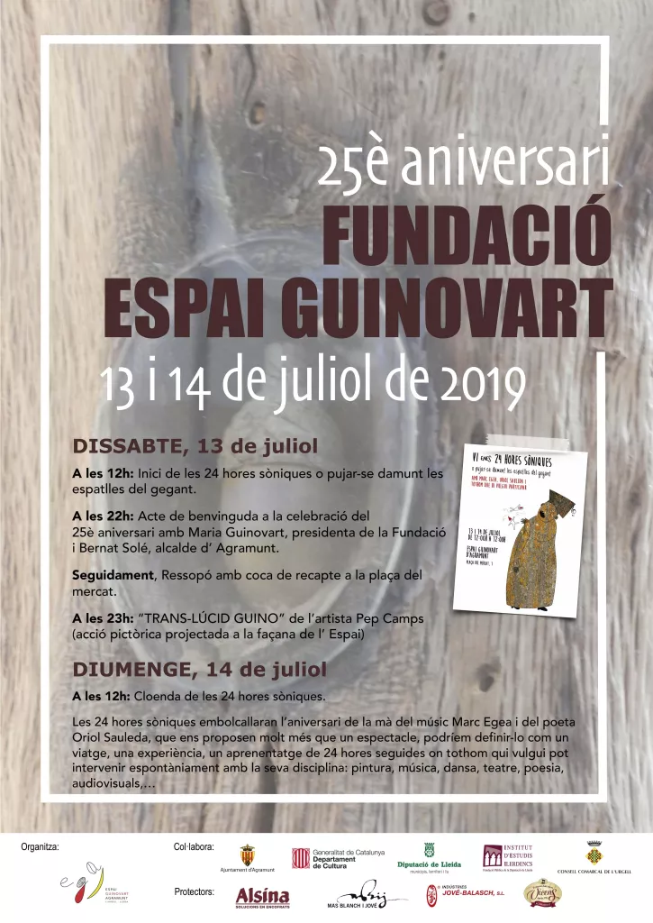 25 anys de la Fundació Espai Guinovart