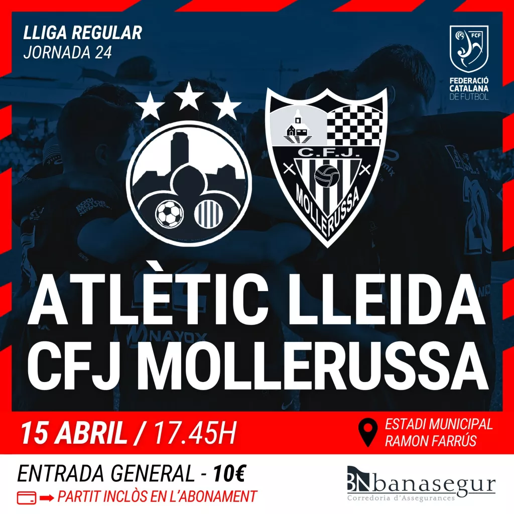 Atlètic Lleida - CFJ Mollerussa
