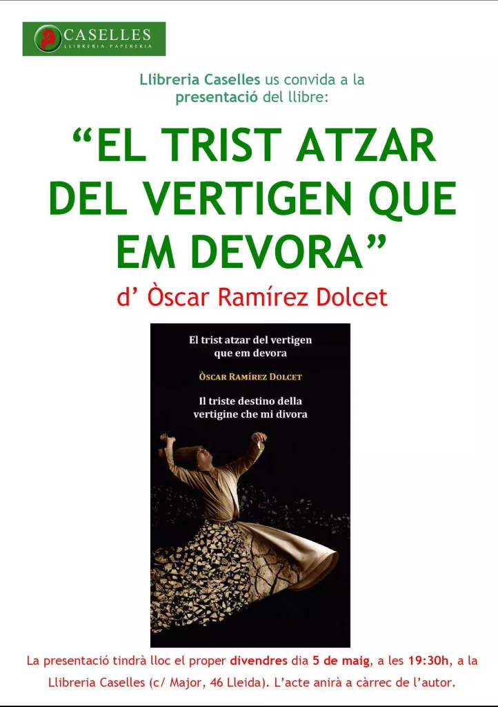 'El trist atzar del vertigen que em devora'