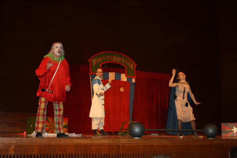 Imatge d'arxiu d'un espectacle de l'Aula Municipal de Teatre.