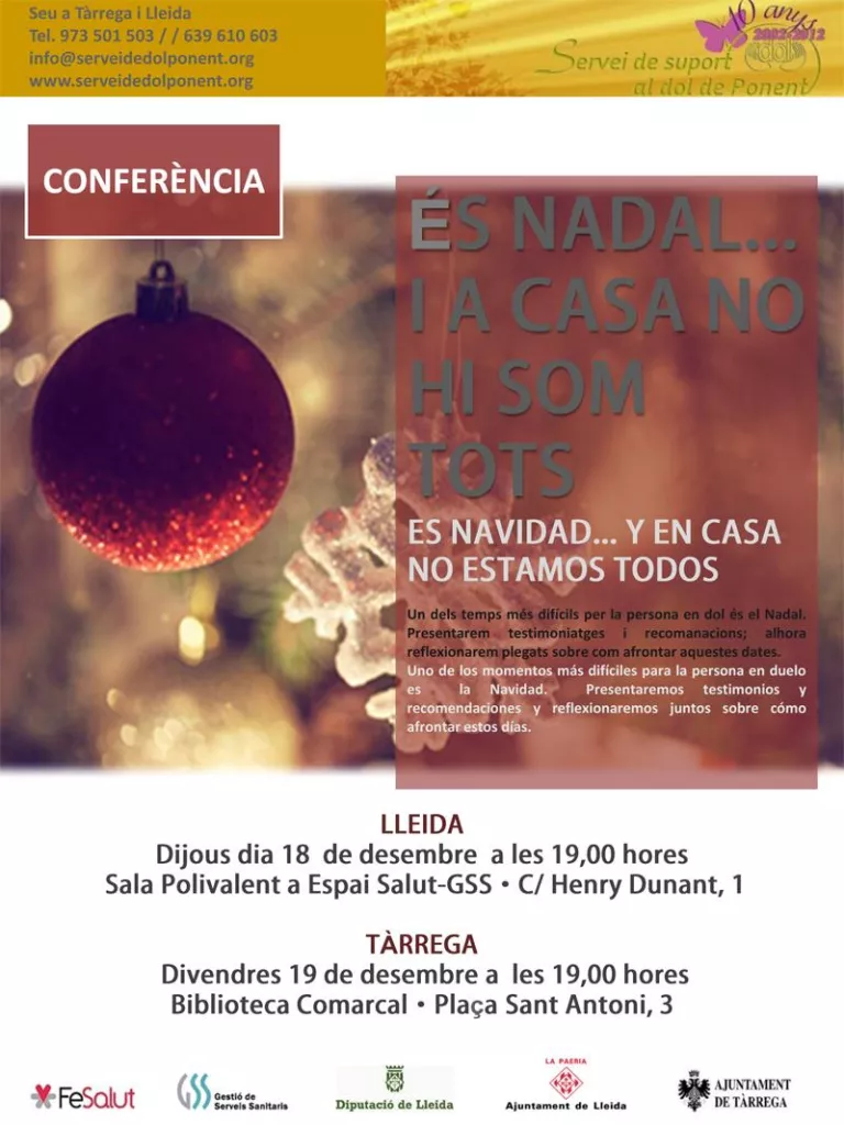 És Nadal i a casa no hi som tots
