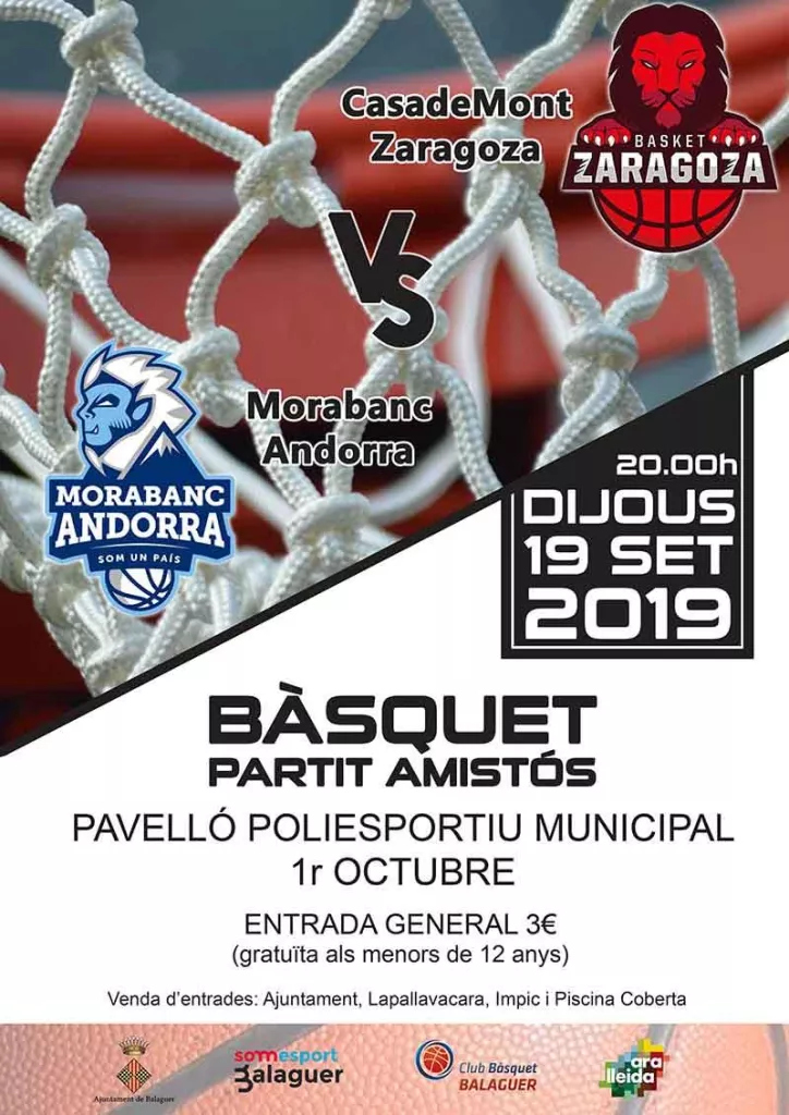 Morabanc Andorra - CasadeMont Zaragoza