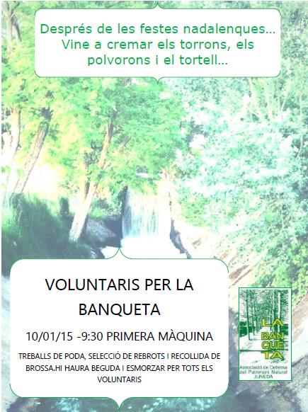 Voluntaris per la Banqueta