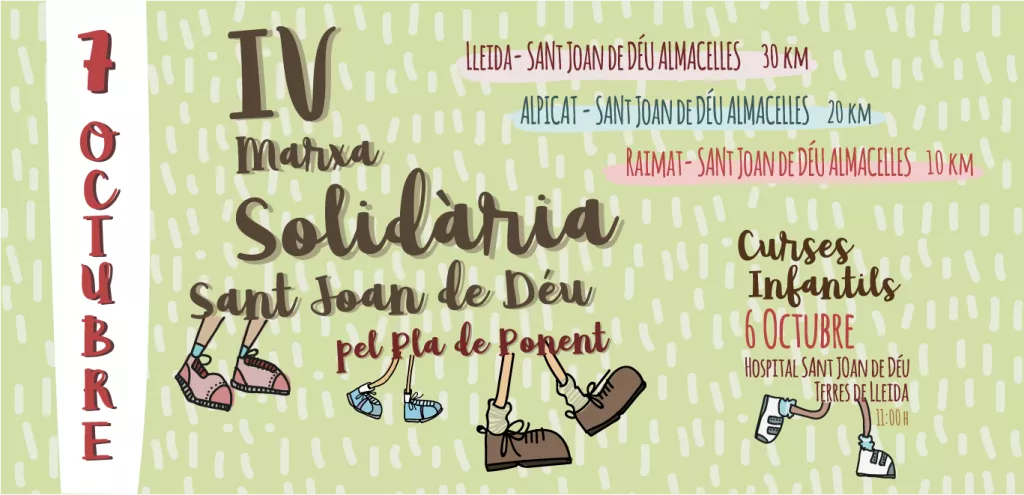 Marxa Solidària Sant Joan de Déu pel Pla de Ponent
