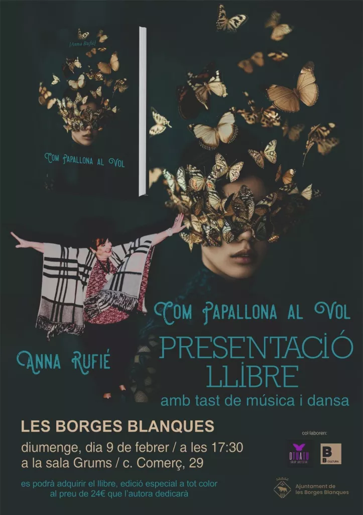Presentació del llibre 'Com papallona al vol'