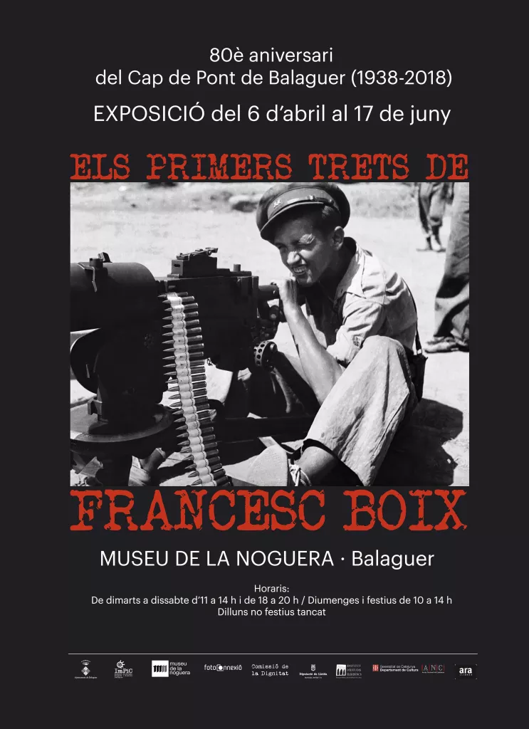 'Els primers trets de Francesc Boix'. 80 anys de la Guerra Civil