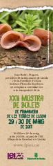 XII Mostra de bolets de primavera de les Terres de Lleida
