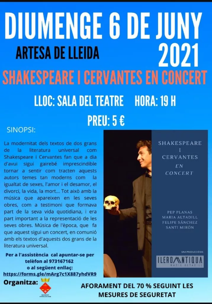 Shakespeare i Cervantes en concert
