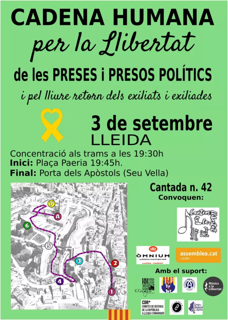 Cadena humana per la llibertat