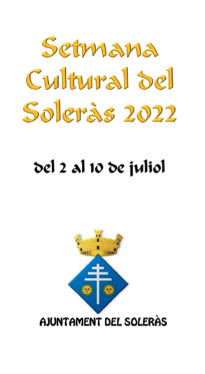 Setmana Cultural | El Soleràs