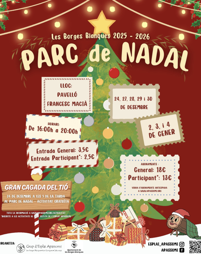 Programa de Nadal Borges Blanques