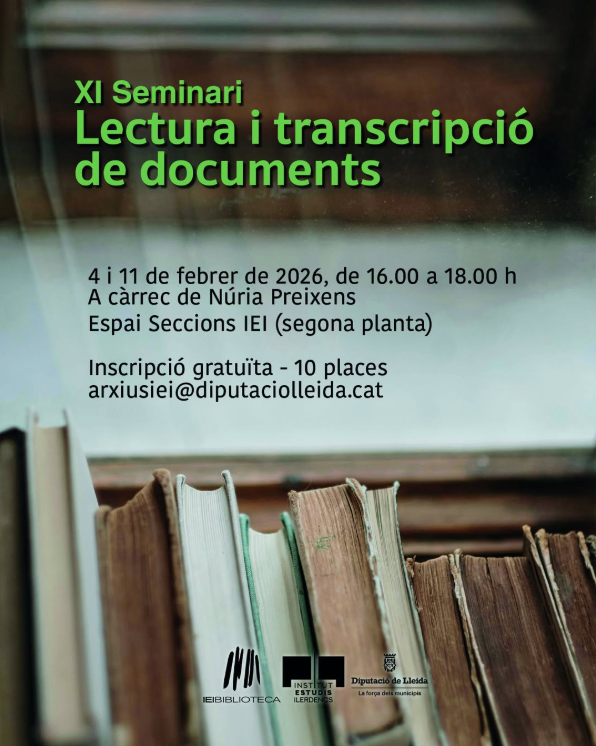 XI Seminari de lectura i transcripció de documents