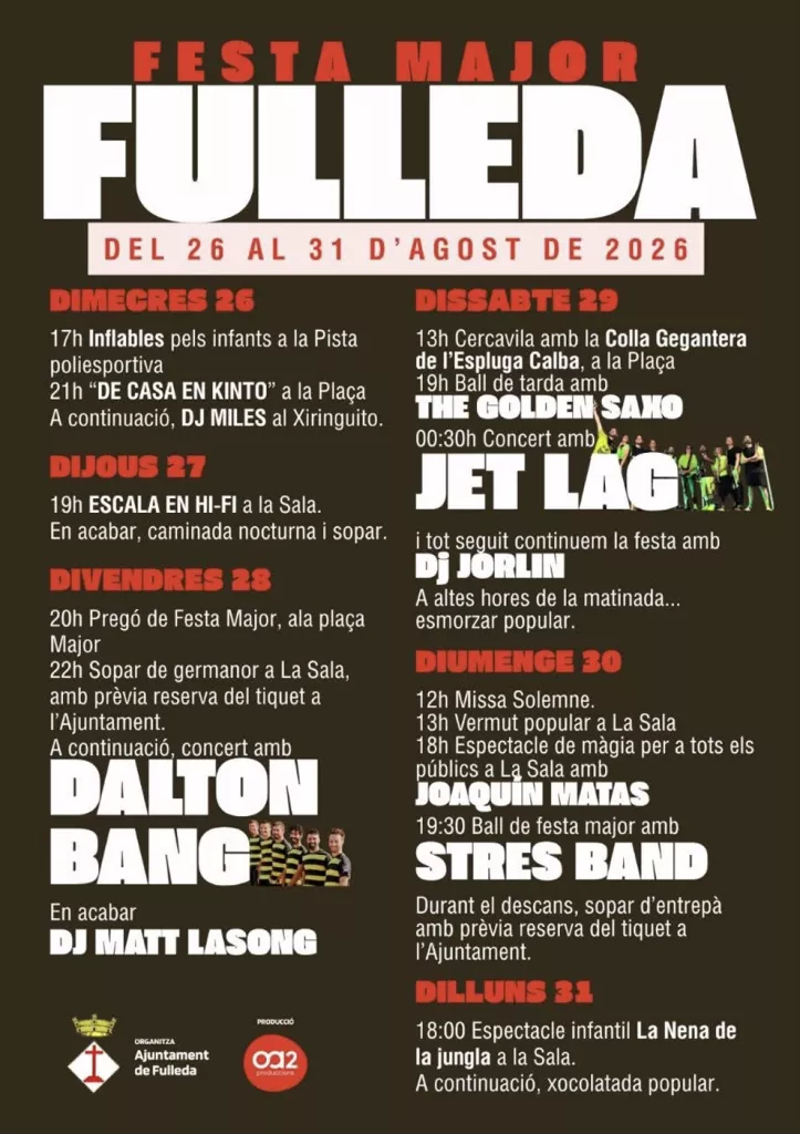 Festa Major Fulleda
