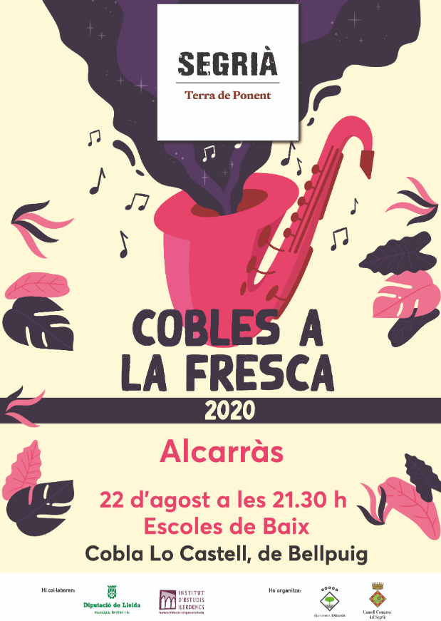 Cartell Coble Alcarràs - Cobles a la Fresca