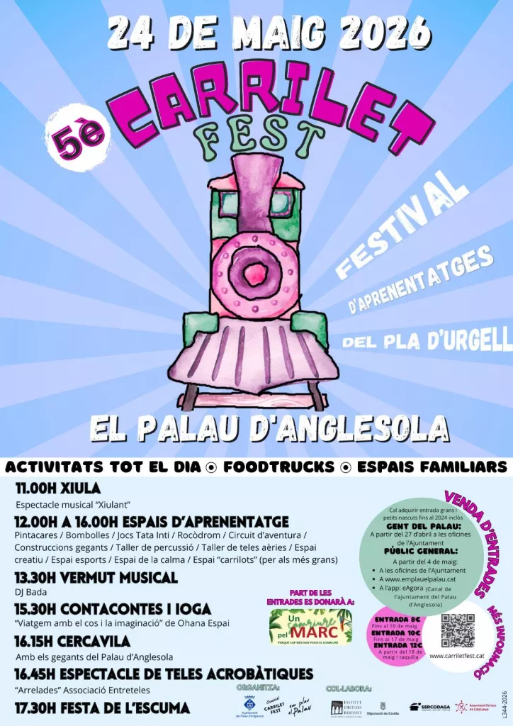 5è Carrilet Fest al Palau d'Anglesola