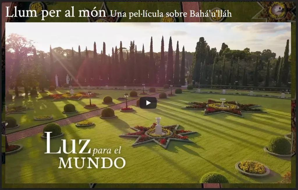 Projeccció del documental 'Llum per al món'