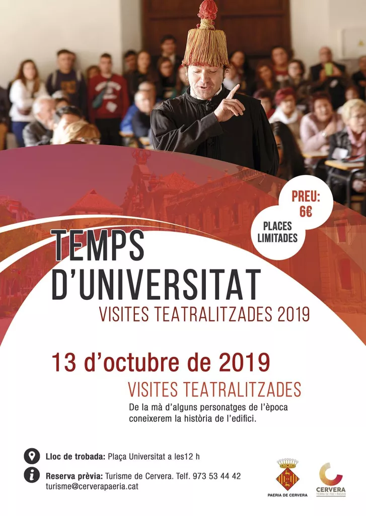 Temps d'Universitat - Visita teatralitzada