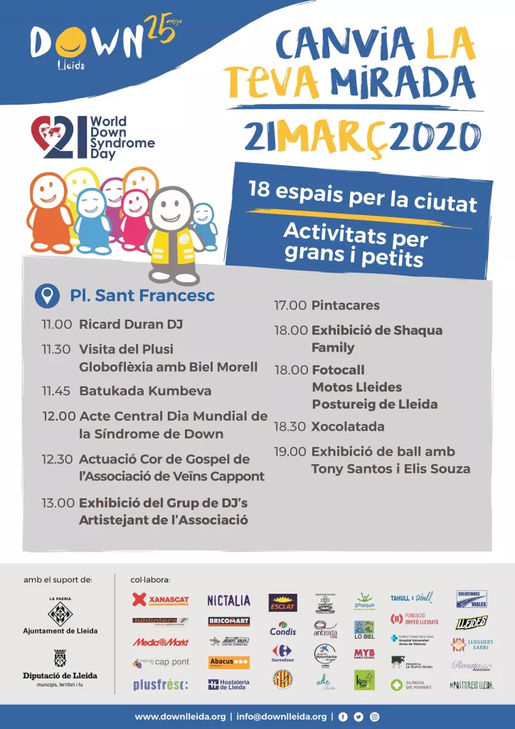 Jornada “Canvia la teva mirada” - Down Lleida