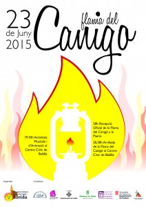 Rebuda de la flama del Canigó