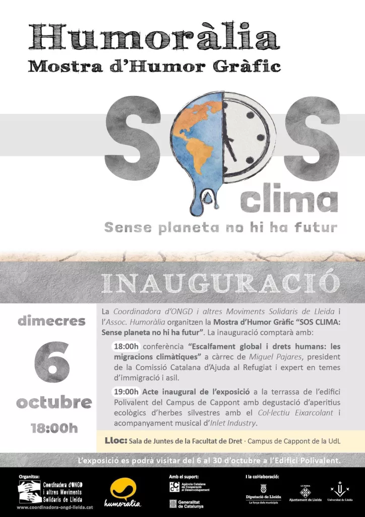 Humoràlia - “SOS Clima: sense planeta no hi ha futur”