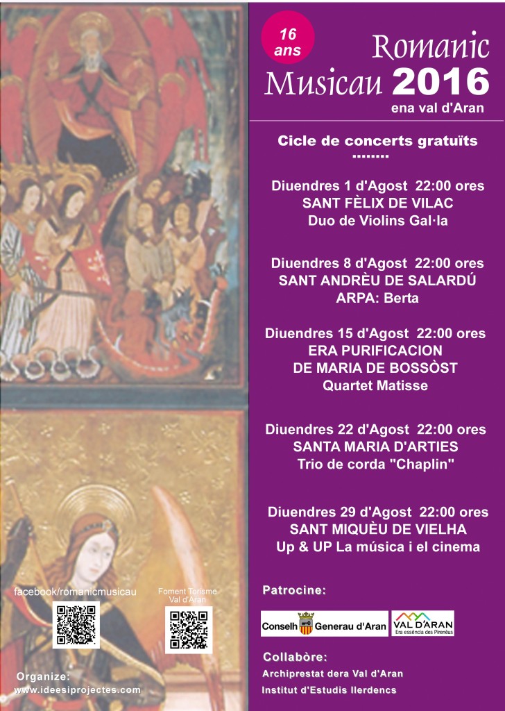 Cartell del Romànic Musicau / conselharan.org