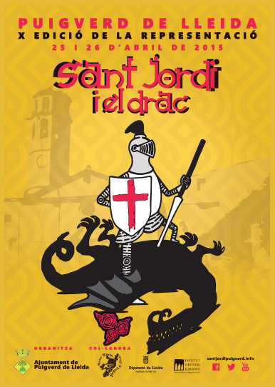 Representació de Sant Jordi i el Drac