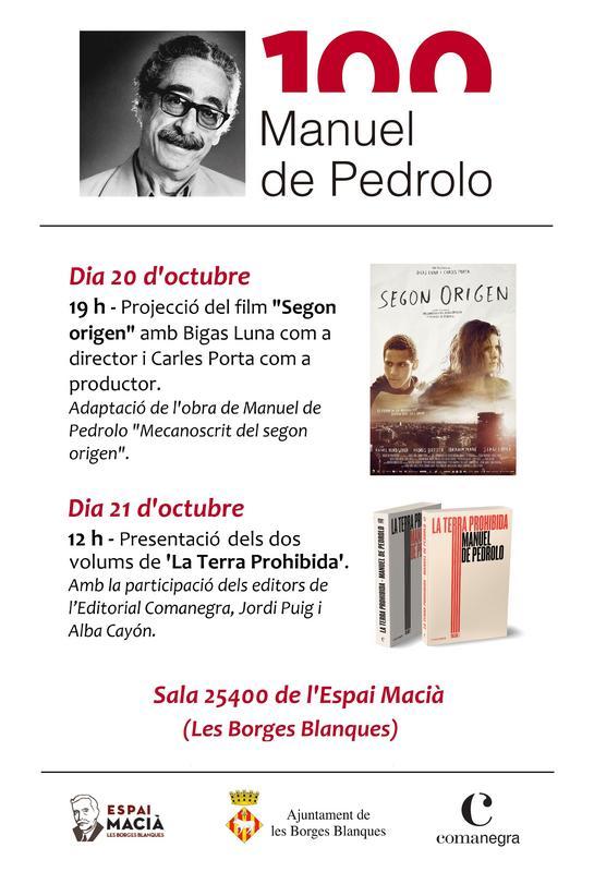 Commemoració de l'Any Pedrolo