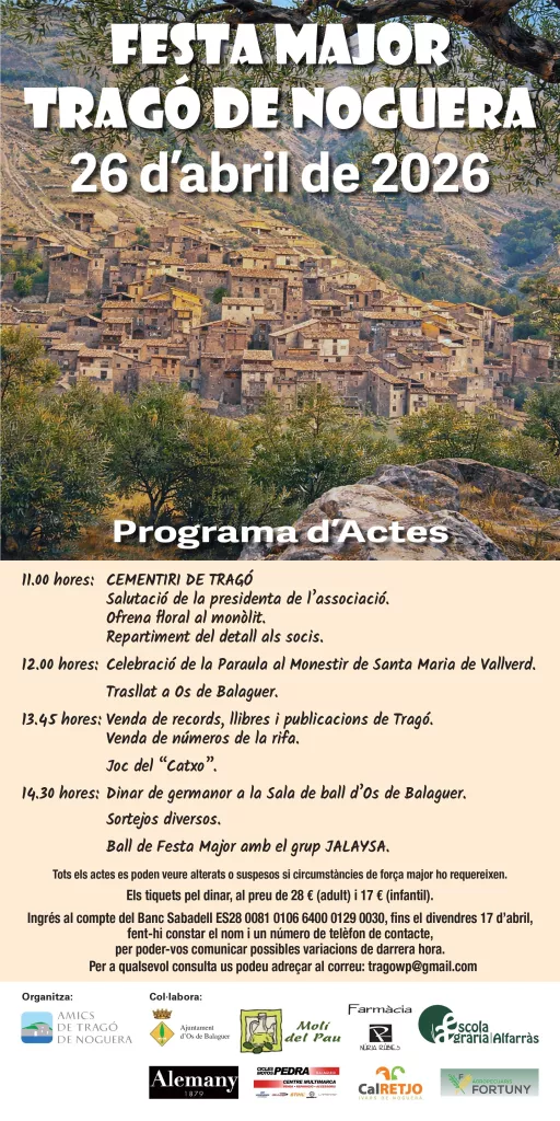 Aplec anual en record del poble de Tragó de Noguera