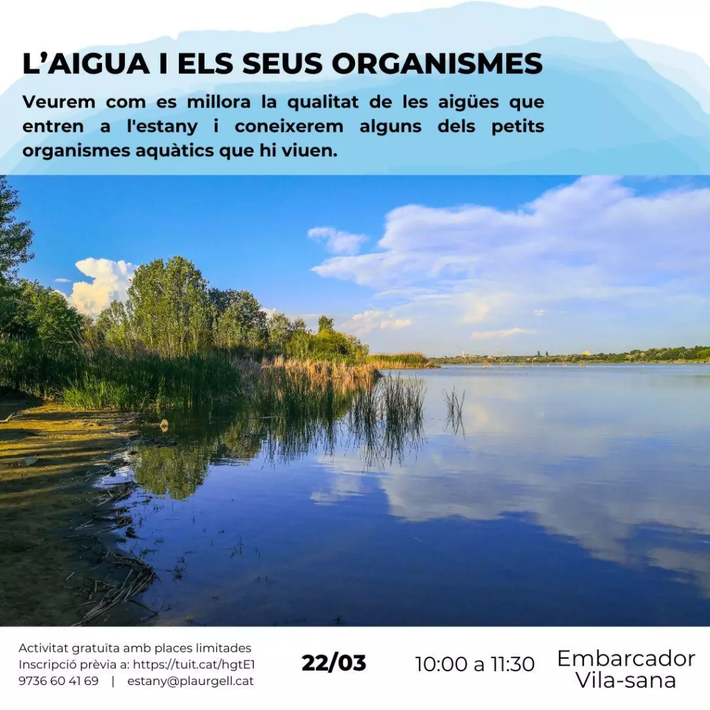 Dia mundial de l'aigua i dels boscos a l'estany d'Ivars i Vila-sana