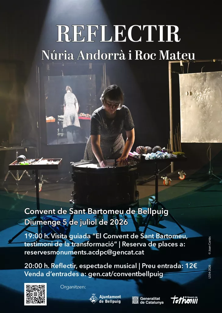 Reflectir, de Núria Andorrà i Roc Mateu a Bellpuig