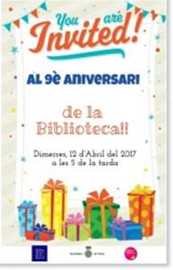 Aniversari de la Biblioteca