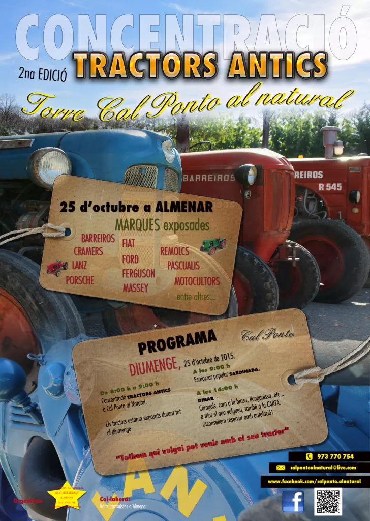 Concentració de tractors antics
