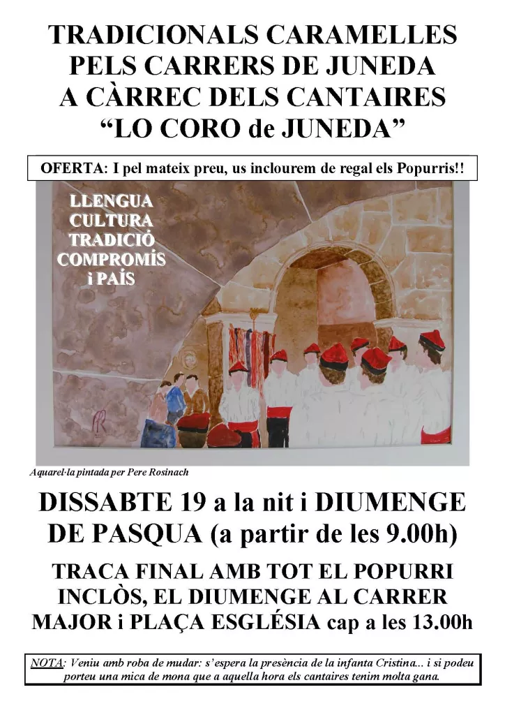 Caramelles de Pasqua