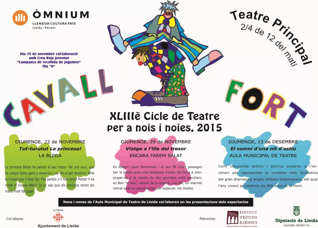Cicle de Teatre infantil i juvenil Cavall Fort