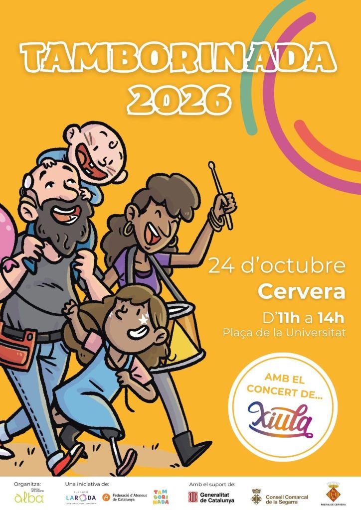 Tamborinada 2026 a Cervera
