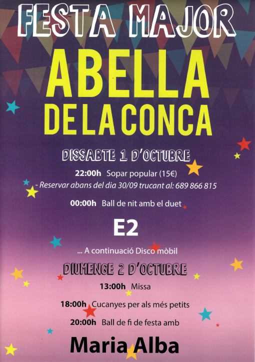 Festa Major d'Abella de la Conca
