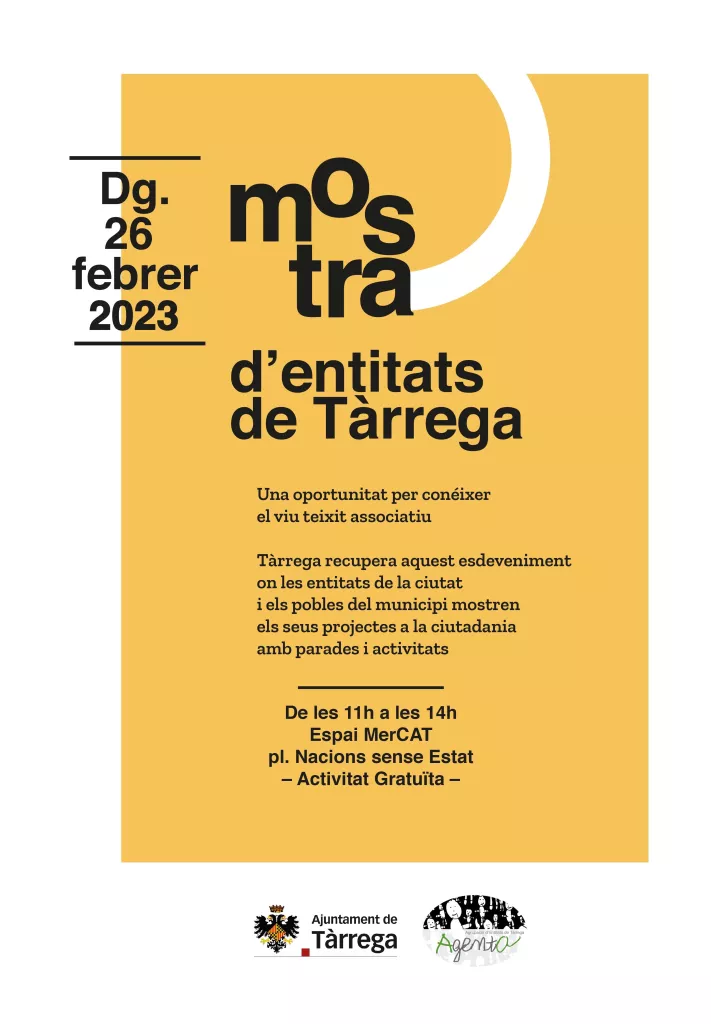 Mostra d'Entitats de Tàrrega