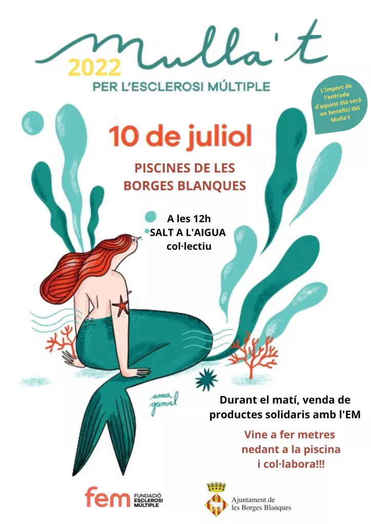 ‘Mulla’t per l’esclerosi múltiple’ a les Borges Blanques