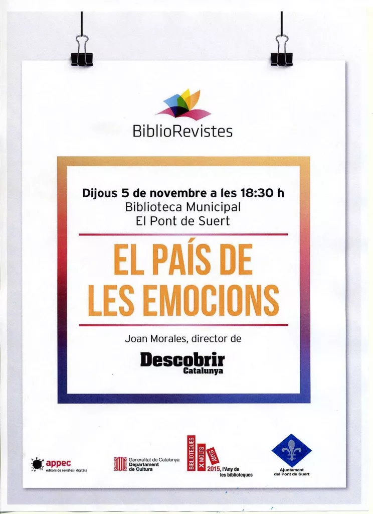 Xerrada: El país de les emocions