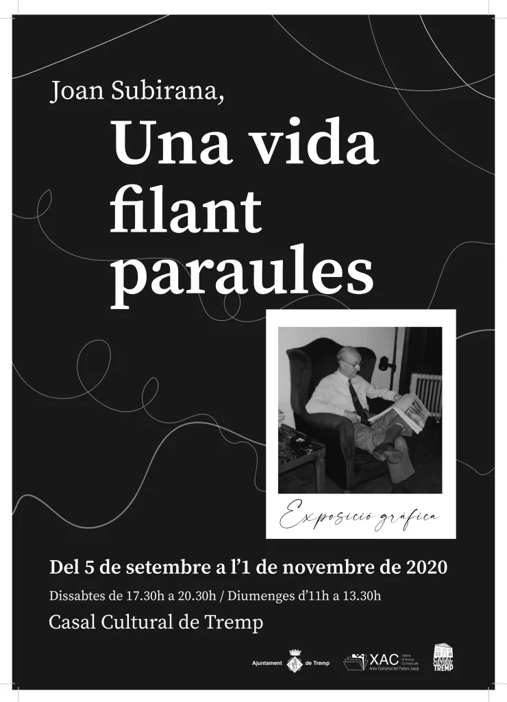Joan Subirana, una vida filant paraules