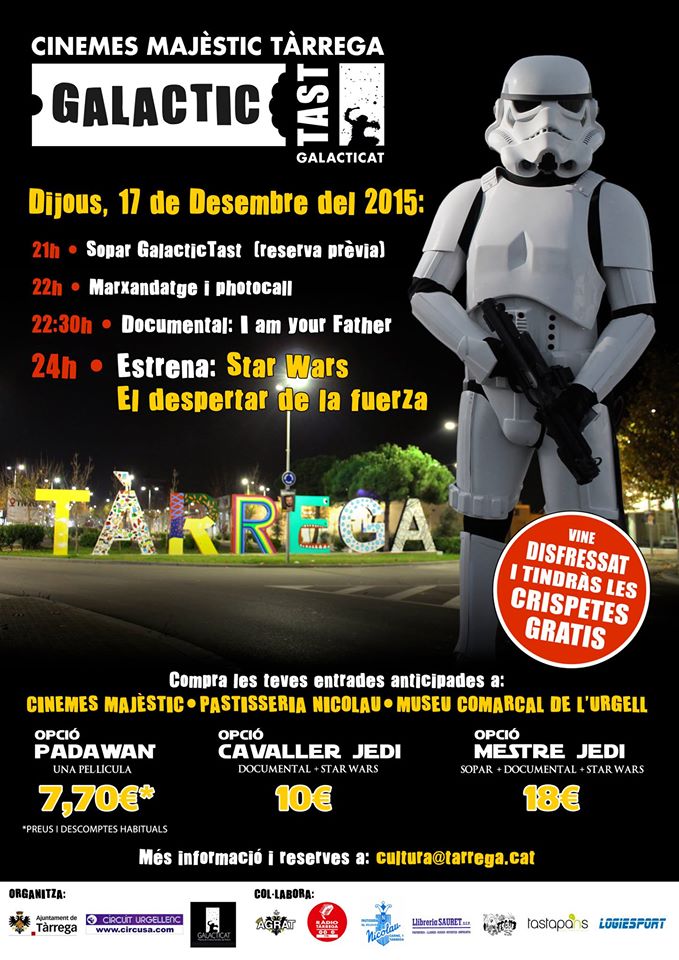 Estrena d'Star Wars a Tàrrega