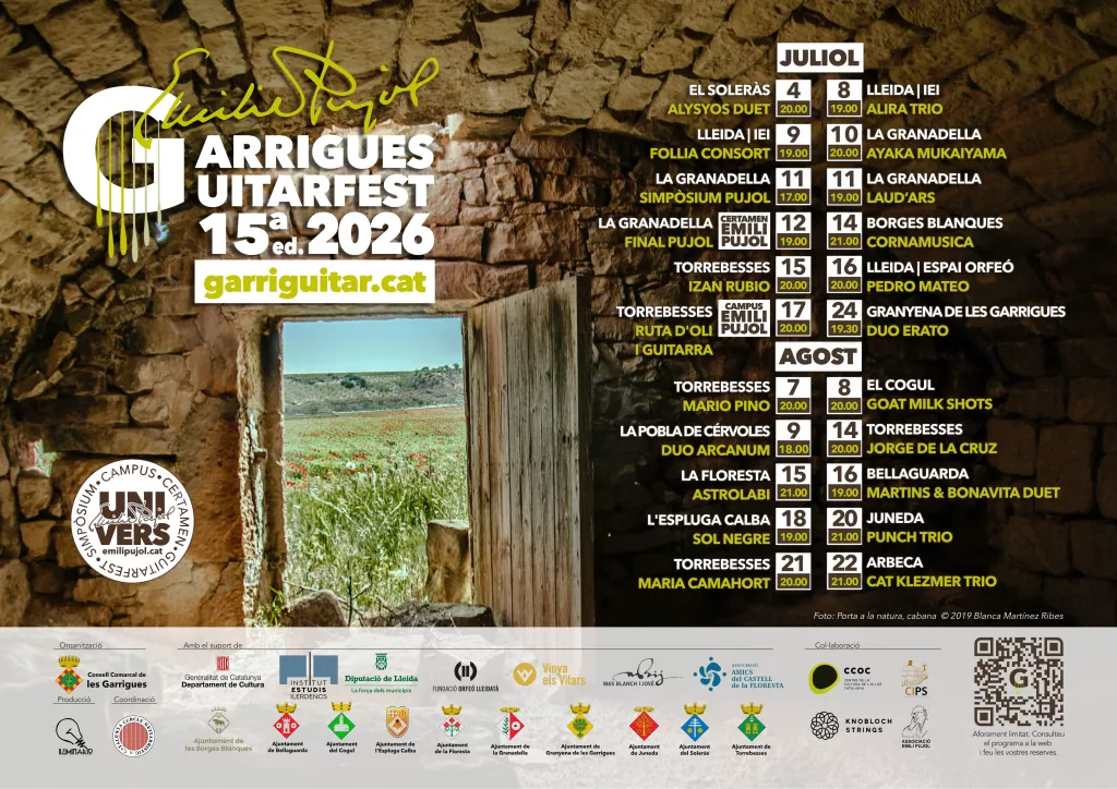 Garrigues GuitarFest 2026