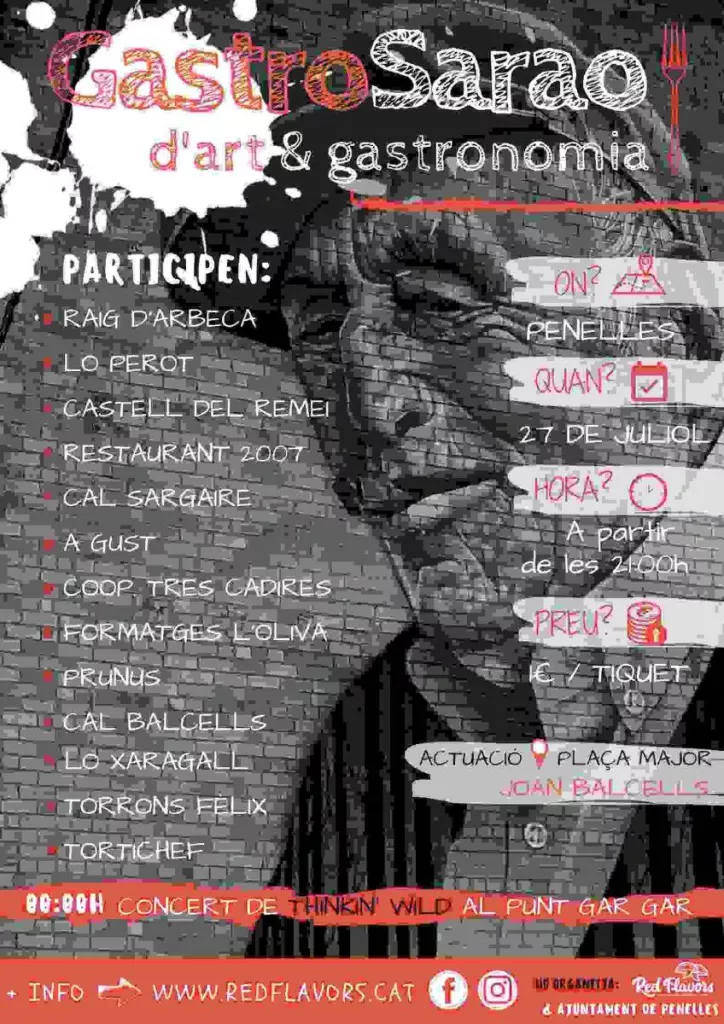 #GastroSarao - Casem murals i gastronomia!