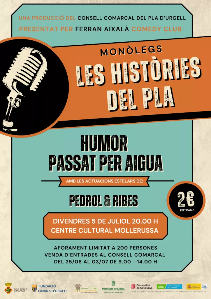 Les històries del Pla. Humor passat per aigua